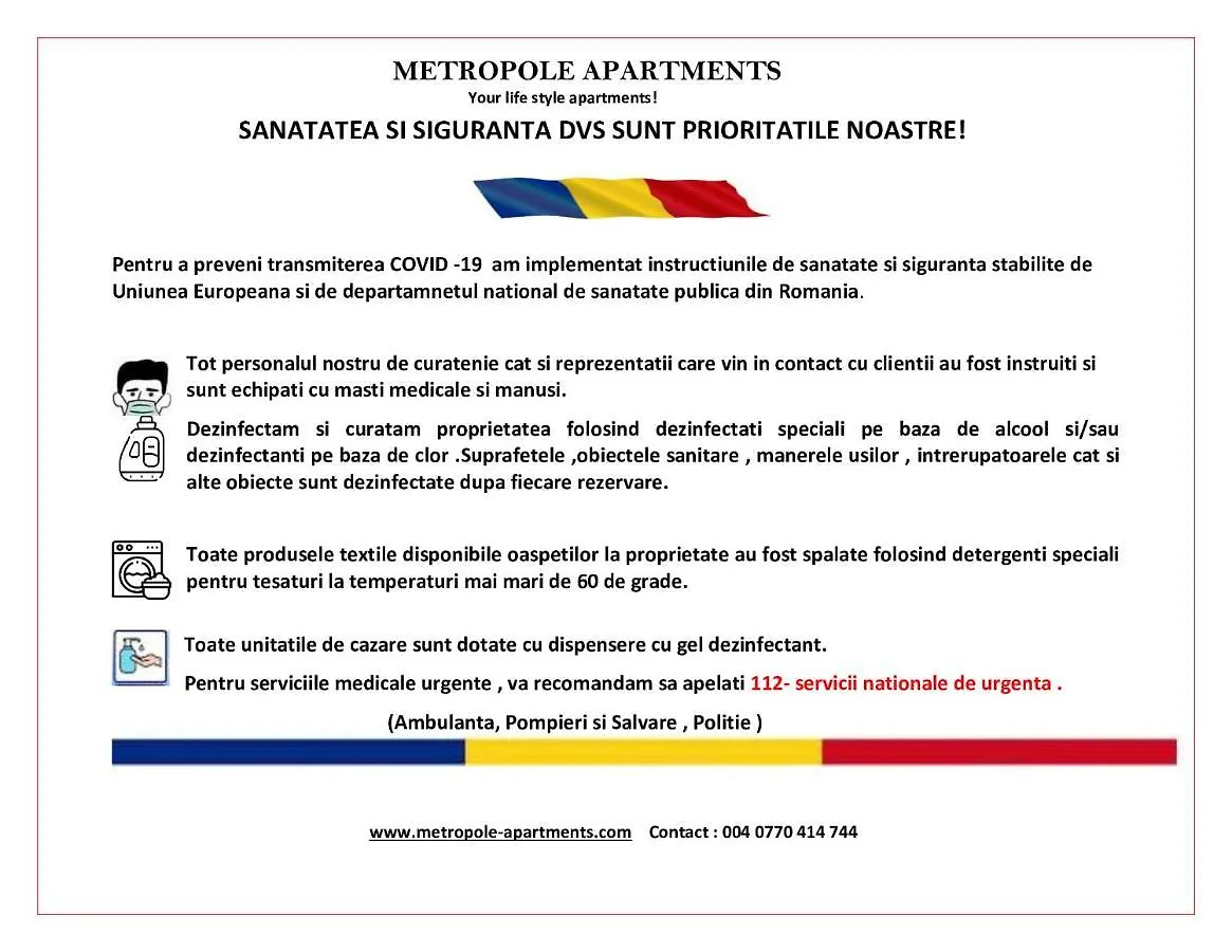 Metropole Apartments Royal Ateneum Bucharest